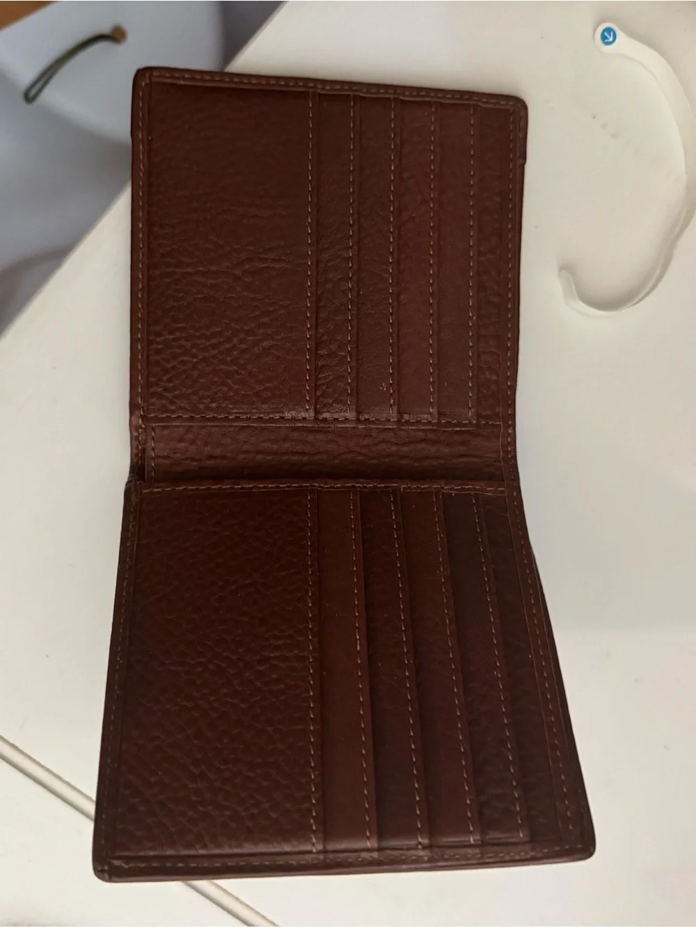 Ghurka International Wallet No. 105- Vintage Chestnut Leather